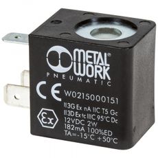 Kompakt 12V solenoid 2W med specifikationer D8MM L22MM.