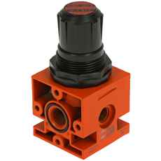 Pneumatisk regulator 1/4, stabil trykstyring 0-4Bar, til pålidelige løsninger.