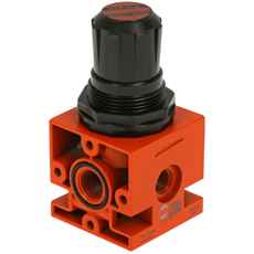 Pneumatisk regulator 1/4, justerbar trykindstilling 0-8Bar for maksimal ydeevne.