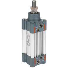 Pneumatisk Cylinder 40x25 S3 Iso15552, kompakte dimensioner til små applikationer.