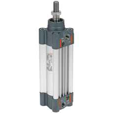 Pneumatisk Cylinder 32x50 S3 Iso15552, kompakt design til små rum.