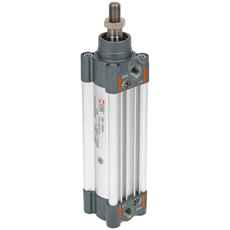 Pneumatisk cylinder 40x80 S3 Iso15552, perfekt til mellemtunge belastninger.