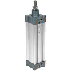 80x200 pneumatisk cylinder S3, ISO 15552, robust og effektiv til tung belastning.