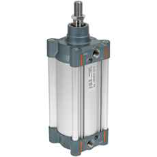 Pneumatisk cylinder 100x125mm, pålidelig ydeevne til industriel anvendelse.