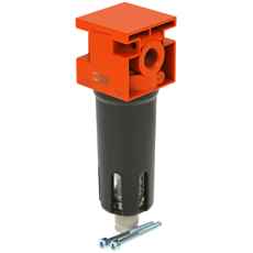 Pneumatisk filter 1/4 tomme, 20 micron, til beskyttelse af maskiner.