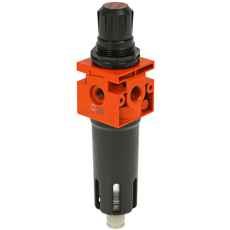 Høj præcisions filterregulator som filtrerer med 4 micron for følsomme systemer.