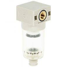 Pneumatisk filter 1/8 tomme, 20 mikron, beskytter værktøj mod snavs.