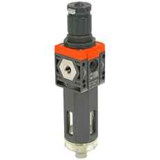 Filterregulator 1/8 Sy1 til 20Mic og 0-12Bar, perfekt til syntetiske applikationer.