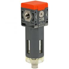 Pneumatisk filter 1/4 SY1, 5 mikron, sikrer ren luftforsyning.