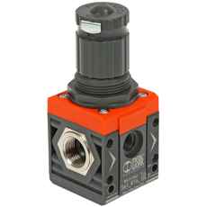 Pneumatisk regulator 3/8 Sy1, perfekt løsning med 0-12Bar indstilling.