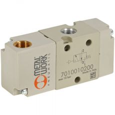 Pneumatisk ventil 3/2 1/8, fremragende til kompakt installation og anvendelse.