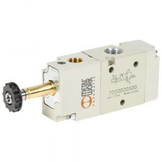SOLENOID VENTIL 3/2 1/4 NC med fjeder, perfekt til pålidelig væskekontrol.