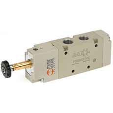 Kraftfuld solenoid ventil 3/2 1/8 Nc, for pålidelig væskeregulering.