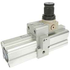 Tryk Booster 40mm Regulator, sikrer korrekt trykkontrol.