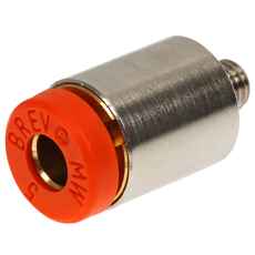 Lige udv Push-In koblinger 6mm-M5, ideelle til lige installationsløsninger.