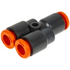 4mm Y-fittings af høj kvalitet for pålidelig funktion i R23-systemer.