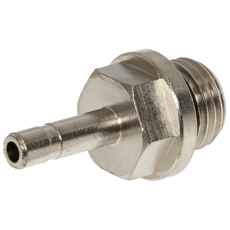 Adapter til Push-In fittings 8mm-1/8, ideel til landbrug og konstruktion.