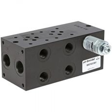 CETOP 3/NK6 trykventil 2-sektioner 3/8", effektiv hydraulikløsning