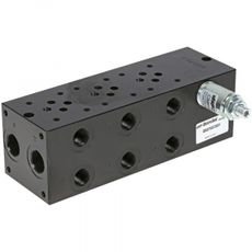 CETOP 3/NK6 trykventil 3-sektioner 3/8", giver høj kontrol og ydeevne