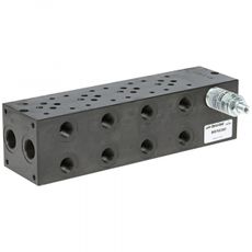 CETOP 3/NK6 trykventil 4-sektioner 3/8", til komplekse hydrauliksystemer