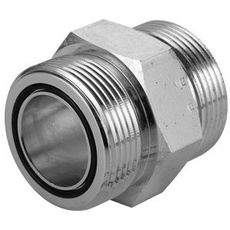 Adapter til rør 8-10 mm, Orfs 9/16 lige udv, sikrer kompatibilitet.