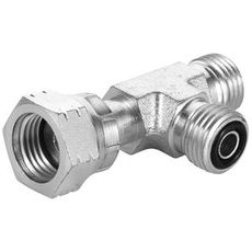 L-adapter Orfs 1.11/16 Ind-Ud-Ud til smidige koblinger i hydraulik.