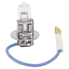 Glødelampe 393, 100W H3 24V, leverer stærkt lys til arbejdskøretøjer.