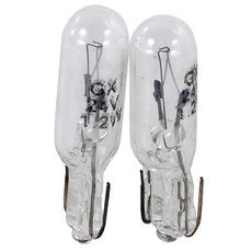 Pakke med 2 stk. Glasmat 1,2W 24V glødelamper til langvarig brug.