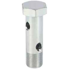 Dobbeltbanjobolt Bsp 3/8, perfekt til effektiv forbindelse i hydraulik.