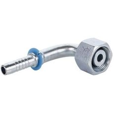 Dkol-12 slangeforbindelse M18X1.5-3/8 90 Indv.Gevind til vinklet forbindelse.