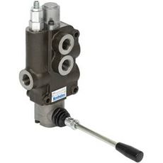 Retningsventil 1/2" max 80 l/min, dobbeltvirkende for effektiv hydraulik.