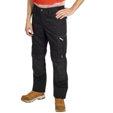 Sort Colin bukser, en perfekt kombination af stil og funktion til arbejdere.