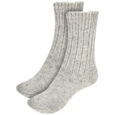 Varme uldsokker Jäkälä i grå, perfekte til kølige dage.