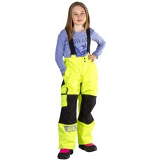 Vinterbukser til børn Anthony i gul og sort, robuste og opvarmende til aktiviteter.