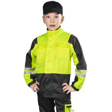 Børnejakke Alex i gul og sort, til børn der vil se smarte ud og være komfortable.