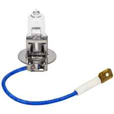 Halogenlampe H3 55W 12V, ideel til at lyse op i barske arbejdsmiljøer.