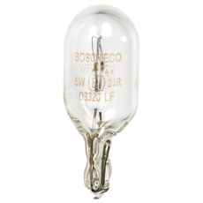 T10 5W glødelampe med glassokkel, perfekt til belysning af maskiner.