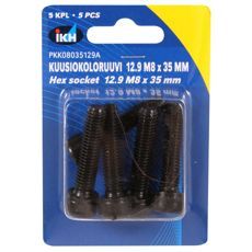 Unbrakoskrue M8X35, 5 stykker, høj styrke, perfekt til professionelt brug.