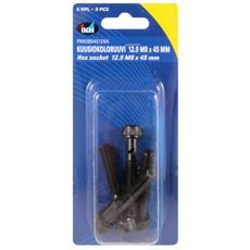 Unbrakoskruer M8X45 12.9 i 5-pack, perfekt til hurtige reparationer.