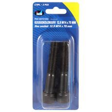 Unbrakoskrue M14X70, 12.9, 2-pakning, perfekt til tunge konstruktioner.