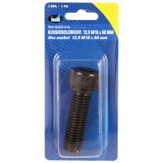 Unbrakoskrue M18X60 12.9, et styk, til præcise og holdbare montager.
