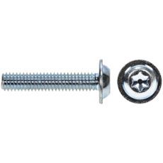 Rund hovedskrue M5x6 mm, 500 stykker, ideel til mikroinstallationer og finjusteringer.