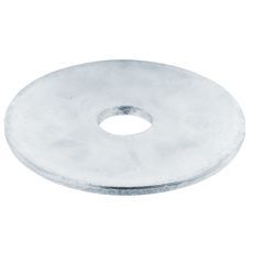Plan skive M24, 50-pak, galvaniseret for ekstra modstand mod korrosion og slid.