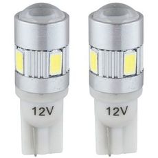 Led lampe 12V T10 Can-Bus med 175 lumen, perfekt til at oplyse mørke områder.