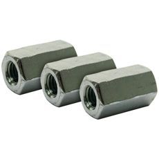 Forlængermøtrik M14, god til montering, leveres i 3-pak.