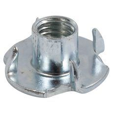 Slagningsmøtrik M10 10St Galvaniseret