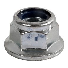 Flangemøtrik Rustfrit stål M10 Nyloc 100St Din6926