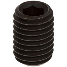 Ubelagte stopskruer M4X8, 1000 stykker, til mange anvendelsesområder.