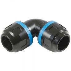 Vinkel samlekobling 32mm 90 PPS1, perfekt til byggeri og anlæg.