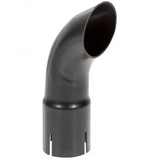 Lyddæmper rør bøjet 55-190, god til støjdæmpning.